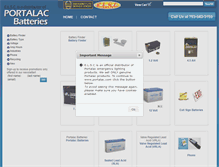 Tablet Screenshot of portalac.com